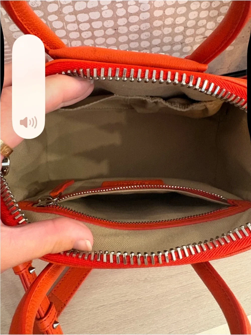 Givenchy Red Antigona-Style Satchel with Shoulder Strap